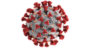 Covid 19 virus image, mRNA vaccines by traders news source