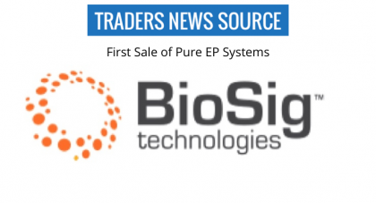 BioSig (BSGM) Announces First Sale of Pure EP Systems