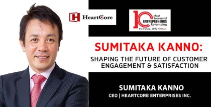 Traders News Source Senior Editor, Mark Roberts Interviews Sumitaka Kanno CEO and Founder at HeartCore Inc.