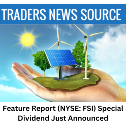 Special Dividend Just Announced: Flexible Solutions International, Inc. (NYSE American: FSI)